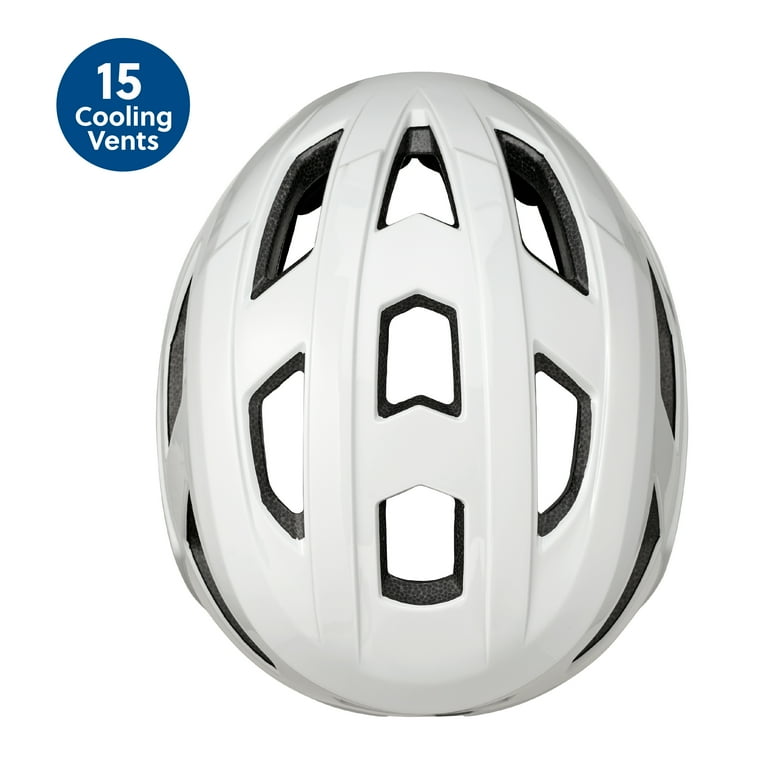 Casco de ciclismo ajustable con ventilación y protección trasera