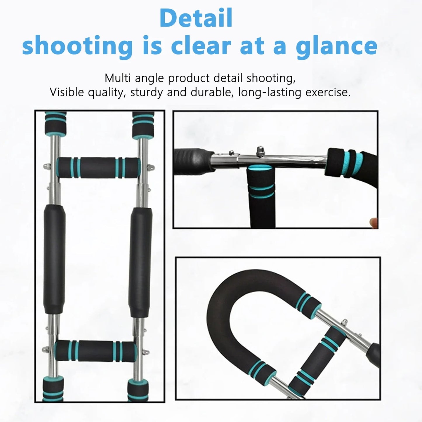 Barra de resistencia ajustable para brazos y pecho 30-50 kg
