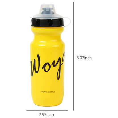 Botella deportiva reutilizable 500 ml antigoteo con boquilla