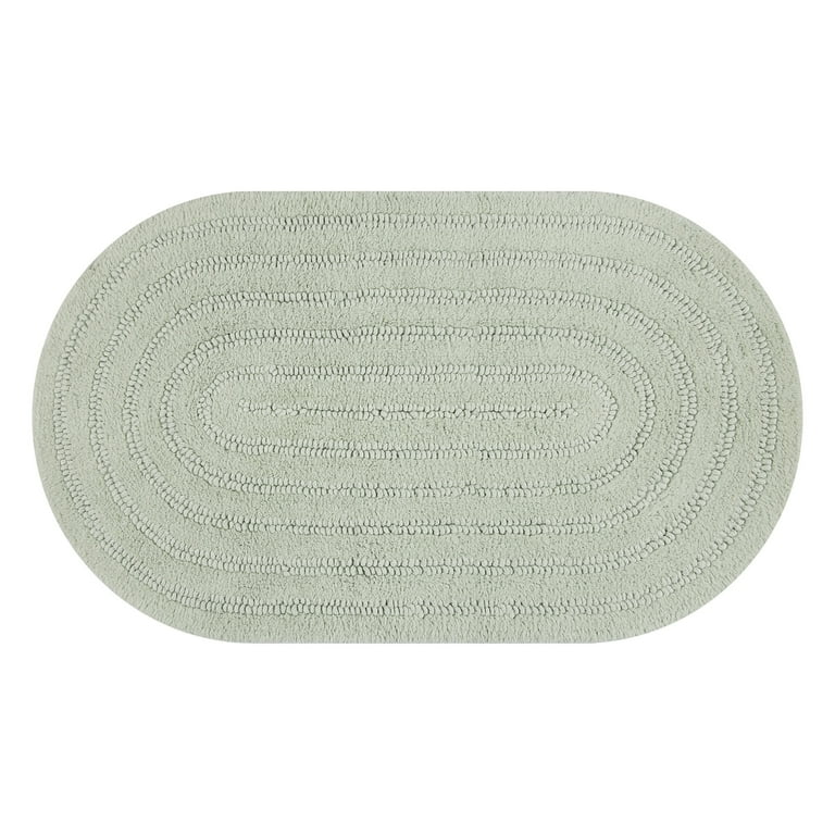 Alfombra de baño algodón 50x86 cm absorbente y lavable
