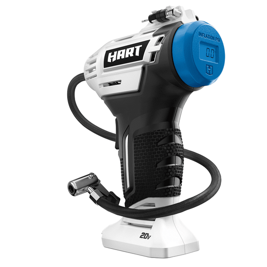 Inflador portátil 20V digital 150 PSI para neumáticos y balones