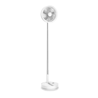 Ventilador de pie plegable recargable USB con control remoto