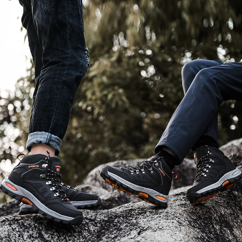 Zapatos de Senderismo Impermeables para Hombre con Suela Antideslizante