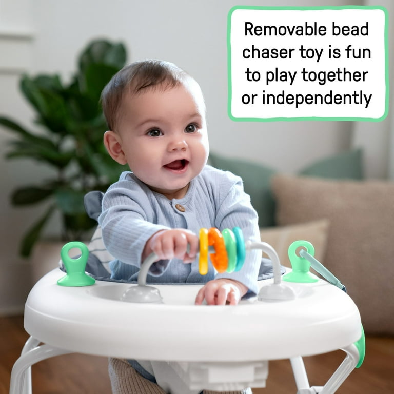Andador para bebé ajustable plegable con asiento lavable