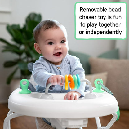 Andador para bebé ajustable plegable con asiento lavable